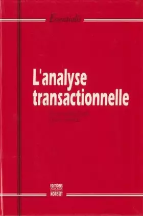 Couverture du produit · L'analyse transactionnelle