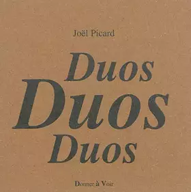 Couverture du produit · Duos