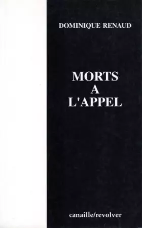 Couverture du produit · Morts a l'appel