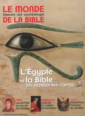 Couverture du produit · Monde de la bible 210 egypte