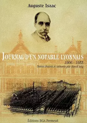 Couverture du produit · Journal d'un notable lyonnais 1906-1933