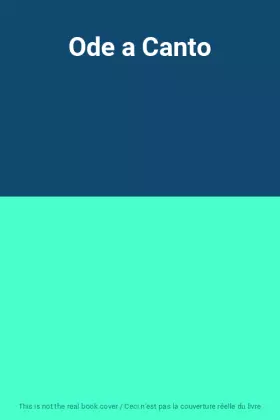 Couverture du produit · Ode a Canto