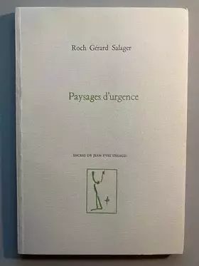 Couverture du produit · Paysages d'urgence