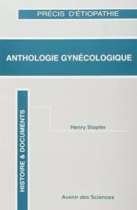 Couverture du produit · Anthologie gynécologique