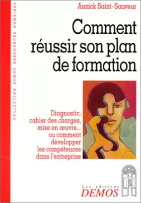 Couverture du produit · Comment réussir son plan de formation