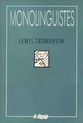 Couverture du produit · Monolinguistes