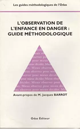 Couverture du produit · Observation de l'enfance en danger