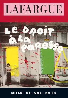 Couverture du produit · Le Droit à la paresse