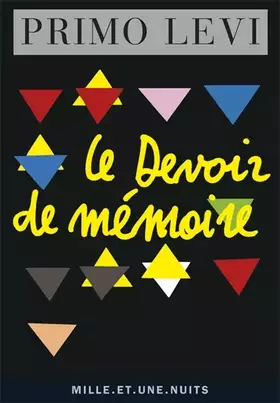 Couverture du produit · Le devoir de mémoire
