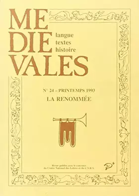 Couverture du produit · La Renommée