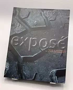 Couverture du produit · Exposé 2 perte d'inscription