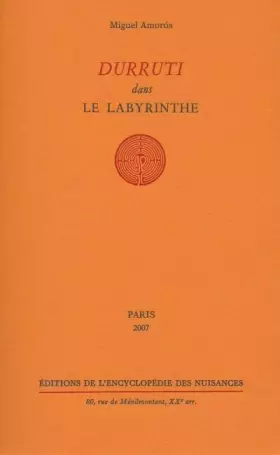 Couverture du produit · Durruti dans le labyrinthe