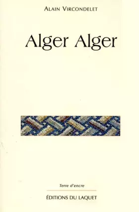 Couverture du produit · Alger, Alger