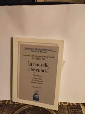 Couverture du produit · Notes fondation jean jaures nø22