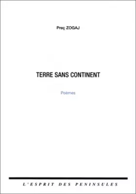 Couverture du produit · Terre sans continent