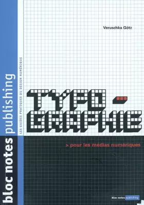 Couverture du produit · Typographie pour les médias numériques