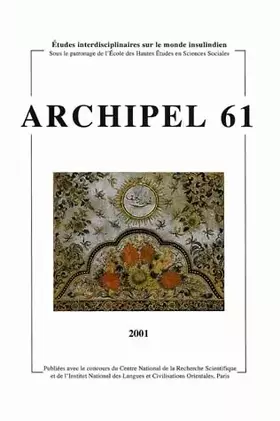 Couverture du produit · Archipel, N 61/2001