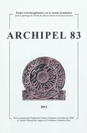 Couverture du produit · Archipel, N 83/2012