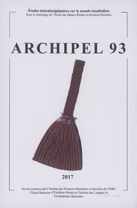 Couverture du produit · Archipel, N 93/2017