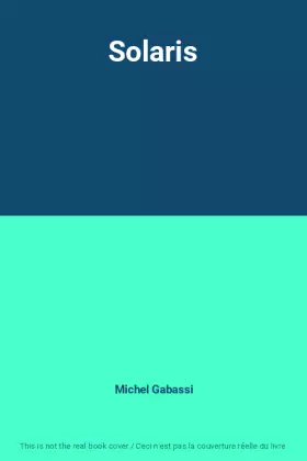Couverture du produit · Solaris