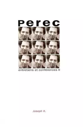 Couverture du produit · Entretiens et conférences, tome 2