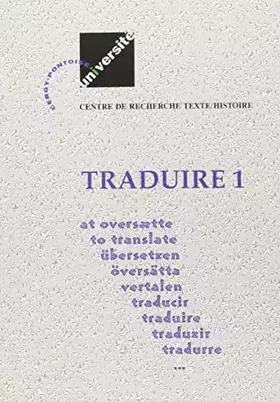 Couverture du produit · Traduire / 1