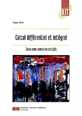 Couverture du produit · Calcul différentiel et intégral