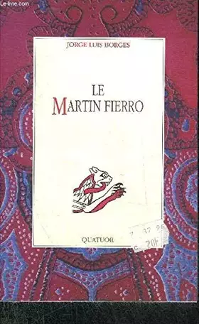 Couverture du produit · Le "Martin Fierro"