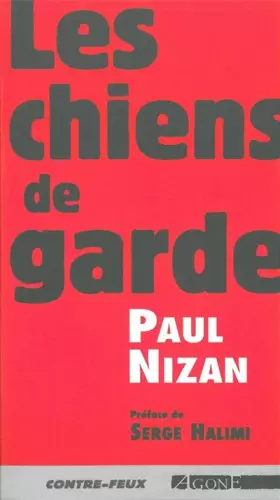 Couverture du produit · Les Chiens de garde