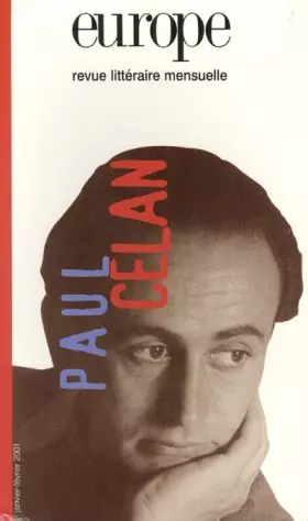 Couverture du produit · Europe 861 862, Paul Celan