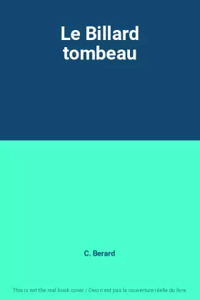Couverture du produit · Le Billard tombeau