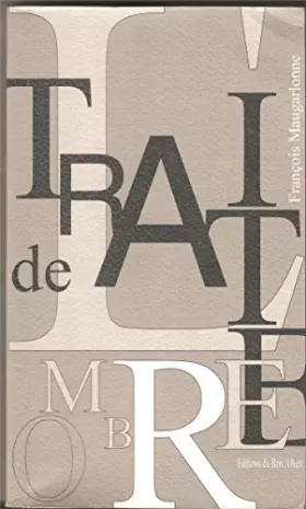 Couverture du produit · Traité de l'ombre: Essai de skiagraphie