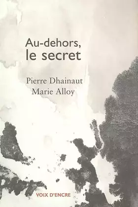 Couverture du produit · Au dehors, le secret