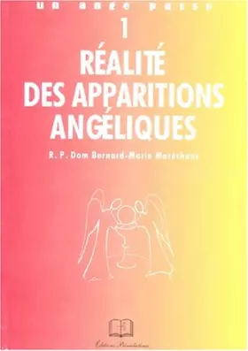 Couverture du produit · REALITE DES APPARITIONS ANGELIQUES. Tome 1
