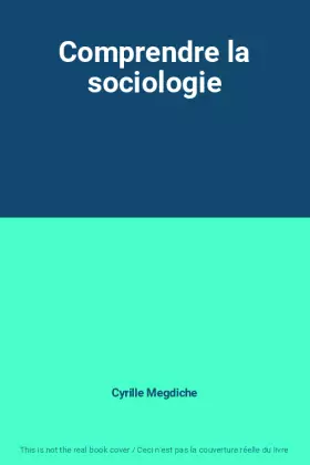 Couverture du produit · Comprendre la sociologie