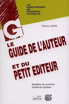 Couverture du produit · Guide de l'auteur et du petit éditeur