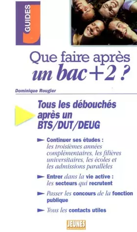 Couverture du produit · Que faire avec un bac + 2
