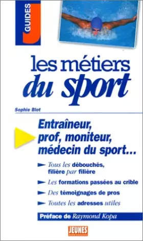 Couverture du produit · Les métiers du sport