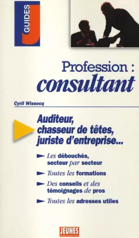 Couverture du produit · Profession : Consultant