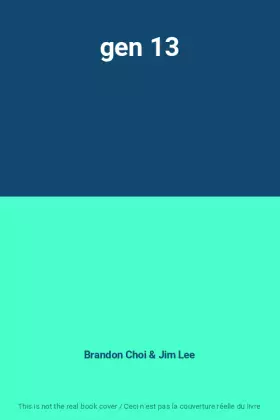 Couverture du produit · gen 13