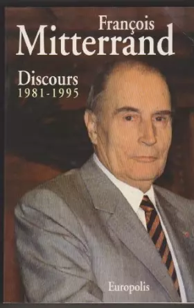 Couverture du produit · Discours 1981-1995