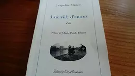Couverture du produit · Une ville d'ancres