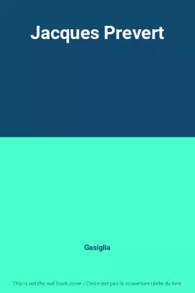 Couverture du produit · Jacques Prevert