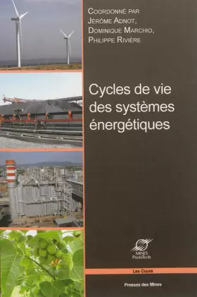 Couverture du produit · Cycle de vie des systèmes énergétiques