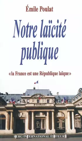 Couverture du produit · Notre laïcité publique