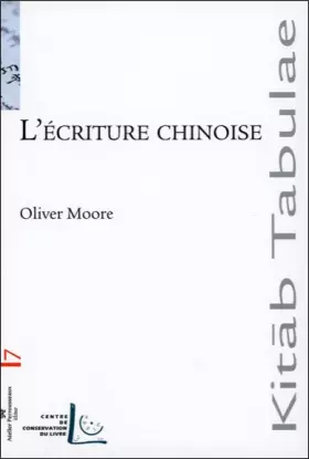 Couverture du produit · L'écriture chinoise