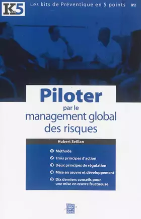 Couverture du produit · Piloter par le management global des risques