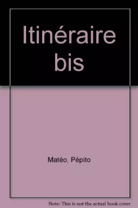 Couverture du produit · Itinéraire bis