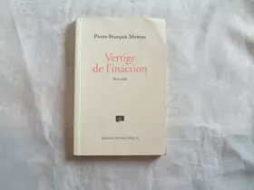 Couverture du produit · Vertige de l'inaction