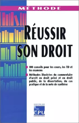 Couverture du produit · Réussir son Droit